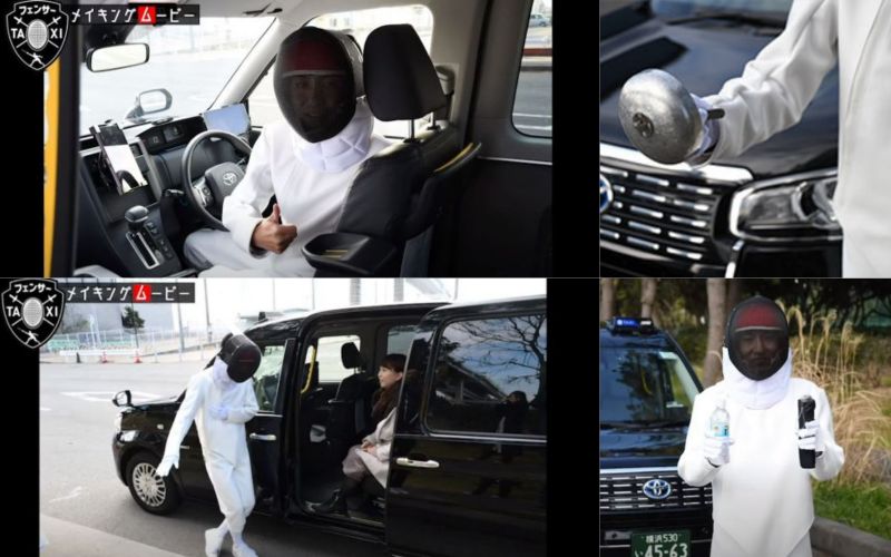 fencer taxi còn bán cả nước đóng chai và dù fencer taxi còn bán cả nước đóng chai và dù